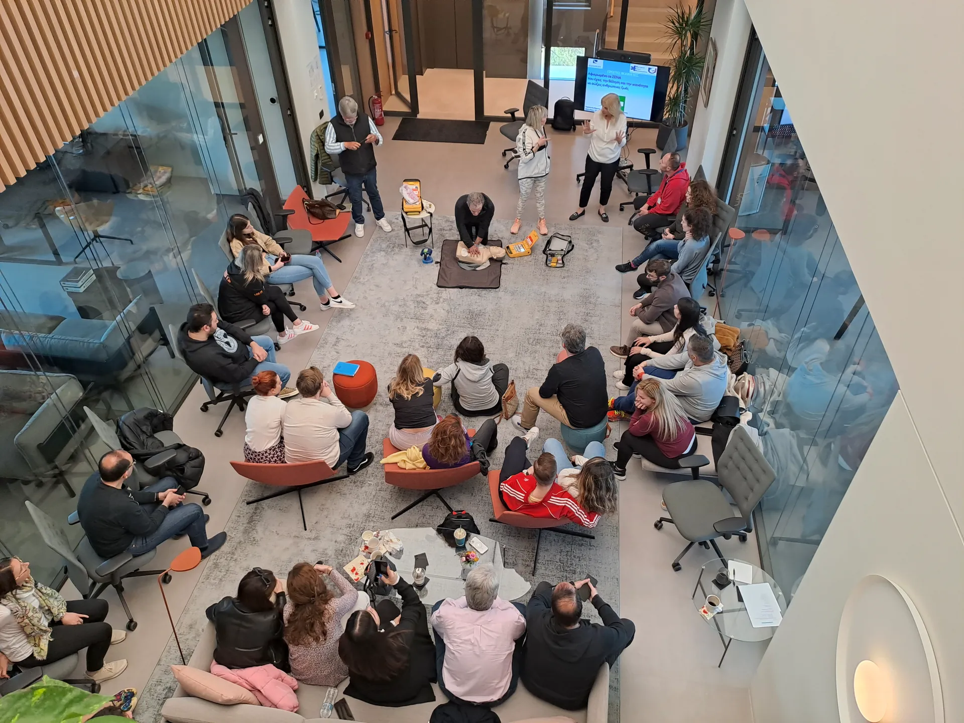 Emergency and First Aid Seminar Conducted at Epsilon Group – Glyfada office