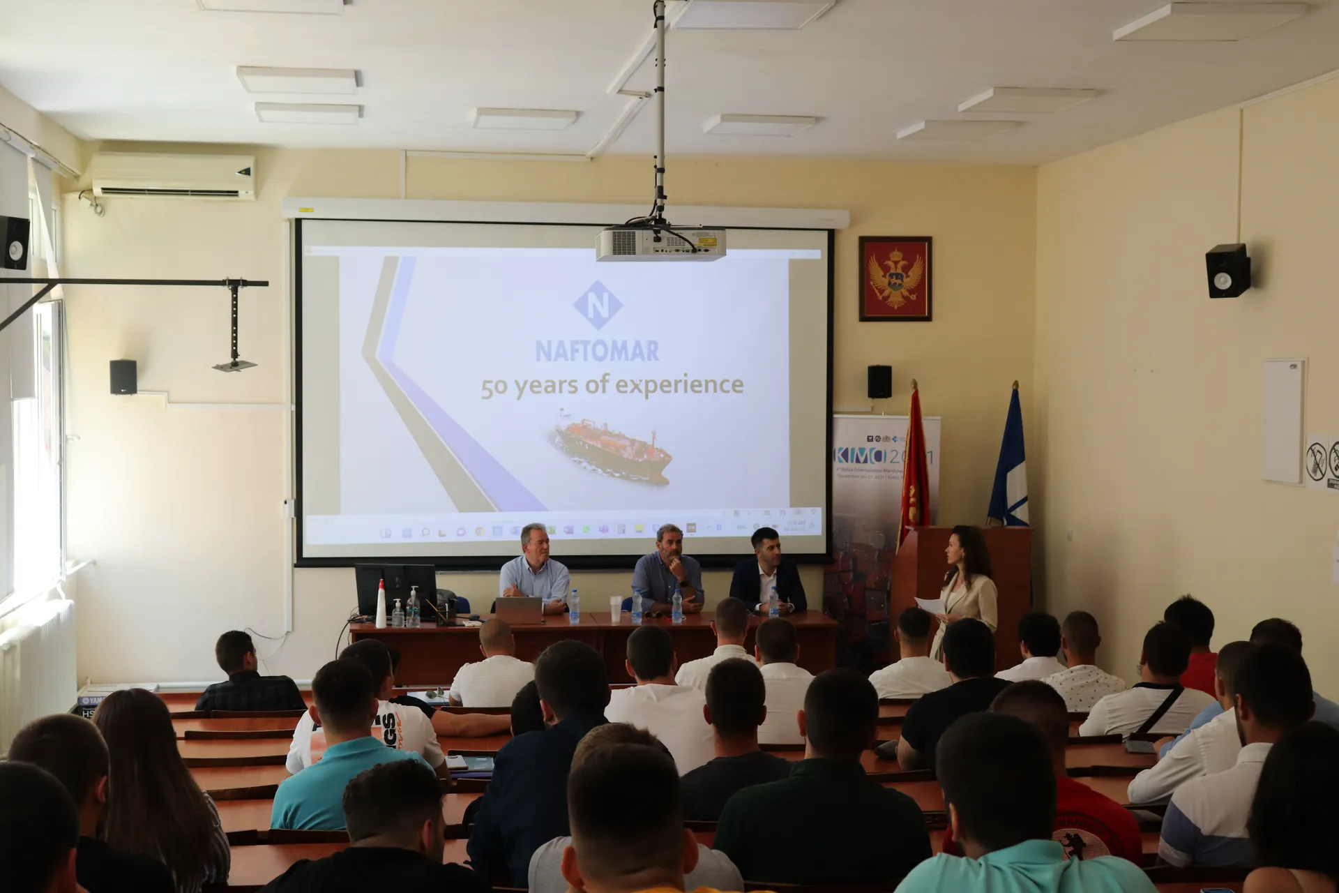 Visit to the Faculty of Maritime Studies, Kotor University of Montenegro by representatives of Epsilon Hellas and Naftomar