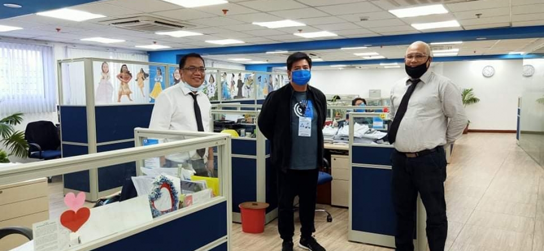 EMSI & KJCM (part of Epsilon Group) donate masks to the Philippine Overseas Employment Administration (POEA)